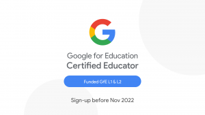 google certified educator sign up